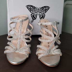 Marc Defang Size 6 Rhinestone heels